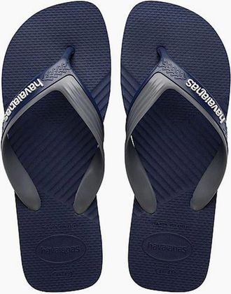 Havaianas Mens Havaianas Dual Flip Flops - Navy - Size: 11/11.5/12
