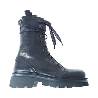 Patrizia Bonfanti Botas con cordones Scorpio - Shoes - Mujer - Negro - 37 EU