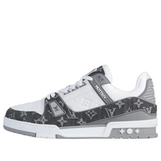 Louis Vuitton Trainer Monogram Denim - Grey 1ADF5F
