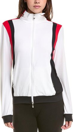 POST CARD Zip Sweater Top