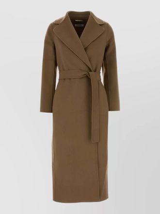 Max Mara poldo wool coat belted long wrap