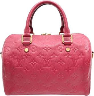 Louis Vuitton Pre-owned Monogram Empreinte Handbag - Dames - Vintage Handtas - Rood - ONE Size - Leer - Vintage