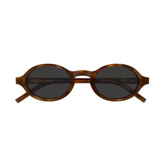 Saint Laurent M161 Sunglasses - unisex - Saint Laurent - Sunglasses - Brown - 48 MM - Accessories