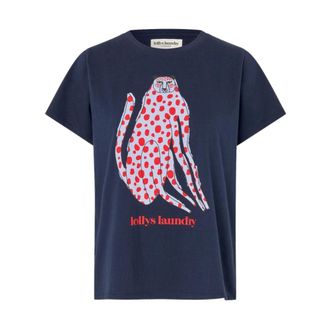 Lollys Laundry Tops, Dames, Blauw, 2Xl, Tops