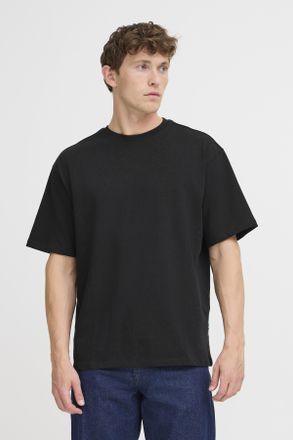 Blend T-Shirt BLEND BHFISHER OVERSIZE TEE, Herren, Gr. S, schwarz, Single Jersey, Obermaterial: 100% Baumwolle, unifarben, relaxed fit normal, Rundhals, Shi