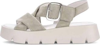 Gabor Womens 84.752.11 Platform Sandal In Dust