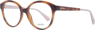 Max & Co. Bruine Ronde Optische Monturen - Dames - Brillen - Bruin - ONE Size - Accessoires