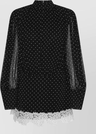Rotate lace mini dress