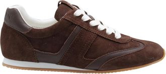 Polo Ralph Lauren Julie - Dames - Sneakers - Bruin - 37 EU - Schoenen
