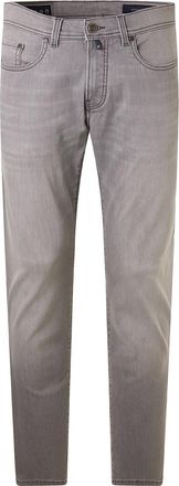 Pierre Cardin Slim-fit-Jeans PIERRE CARDIN PC-Lyon, Herren, Gr. 31, L&auml;nge 30, grau (light grau used mustache), Denim/Jeans, Obermaterial: 70% Baumwolle, 21% Lyocell