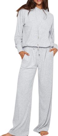 Melissa Odabash Betty Terry Trousers In Grey