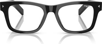 Prada 0pr A17s Rectangular Acetate Frame Sunglasses