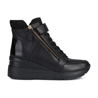 Geox Dames, Schoenen, Zwart, Maat: 40 EU Leer