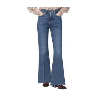Frame Denim The Lax Jeans - female - Frame - Flare Jeans - Blue - W27 - Jeans