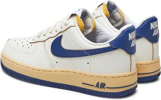 Nike Womens Air Force Sneaker White Leather Rubber