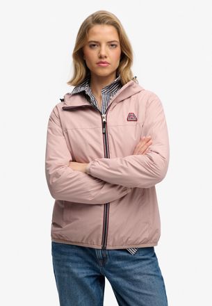Superdry Outdoorjacke SUPERDRY ESSENTIAL TRI WINDBREAKER JKT, Damen, Gr. XS, adobe rose, Web, Obermaterial: 100% Polyester, unifarben, loose fit normal, Jacken