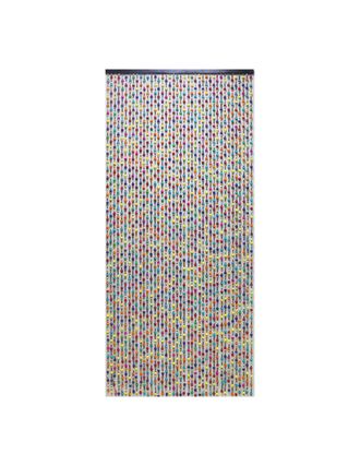 MOREL Rideau De Porti&egrave;re Perles Bubble Gum E534 90x200cm - Morel