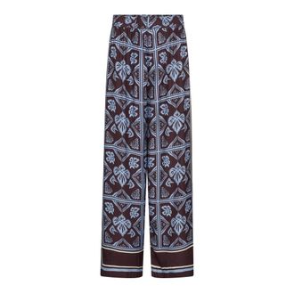 Mos Mosh Wijde broek - Dames - Wijde Broeken - Veelkleurig - XS - Broeken