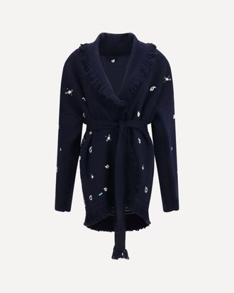 Alanui Echoes of the Bandana Cardigan Female M