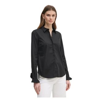 Mos Mosh MOS Mosh, Dames, Blouses & Shirts, Zwart, Maat: XS Katoen