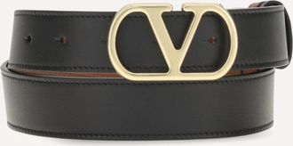 Valentino Garavani Reversible VLogo Signature Belt Female 80