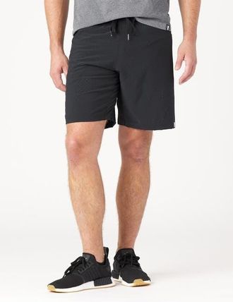 Glyder Kodiak Cooling Short in Black 7.5 With Liner at Nordstrom, Size Xx-Large