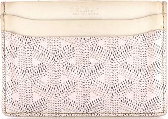 Goyard Saint Sulpice Card Holder Coated Canvas