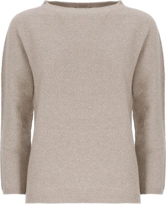 Fabiana Filippi Lurex-Accent Wool Blend Sweater