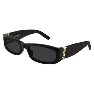 Saint Laurent Sunglasses, unisex, Black, Size: 55 MM M152 Rectangular Sunglasses