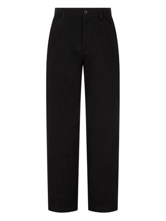 TOMBOY button-fly pants - men - Cotton - L - Black