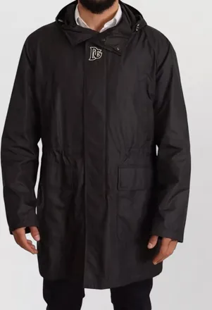 Dolce & Gabbana hooded raincoat