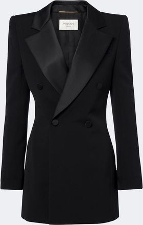 Saint Laurent Vestido de lana