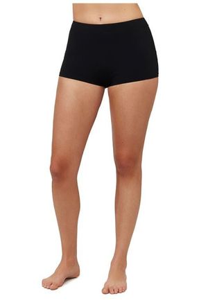 Free Sport By Gottex Basic High Waist Swim Short in Black at Nordstrom, Size 10