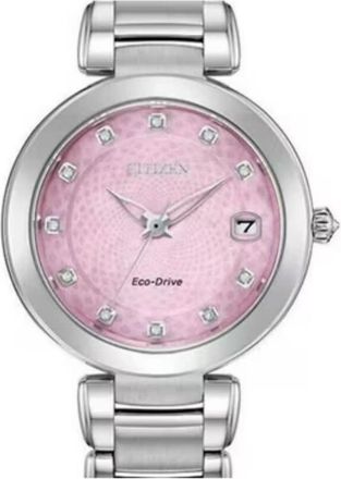 Citizen Signature Pink Dial Ladies Watch EO1110-53Y