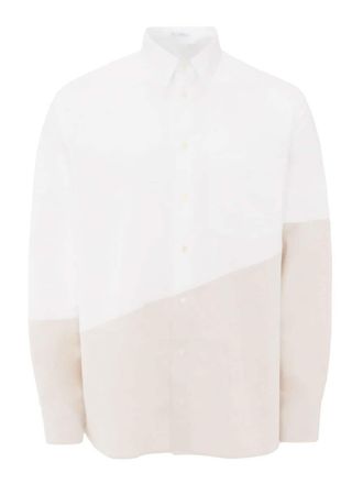 J.W.Anderson J. W. Anderson Two-tone panel cototn shirt