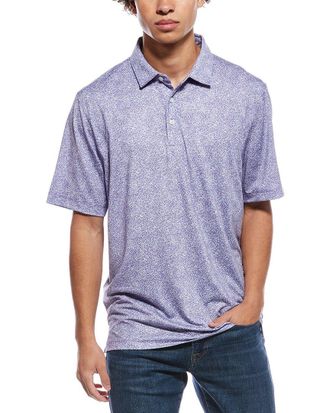 Cutter & Buck Pike Constellation Print Stretch Polo Shirt