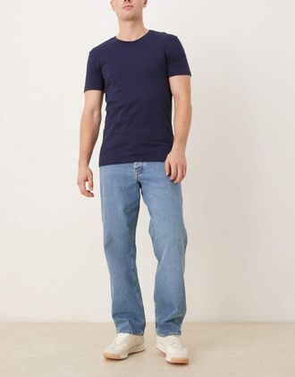 Selected Jeans ampi blu medio