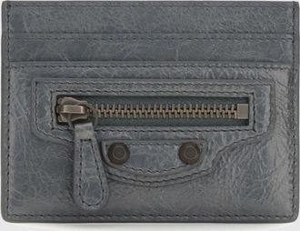 Balenciaga Portacarte Le Cagole in pelle di agnello Arena con borchie