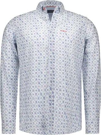 New Zealand Auckland Heren, Overhemden, Blauw, Maat: L