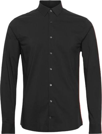 Tiger Of Sweden Filbrodie Shirt - Heren - Casual Overhemden - Zwart - L - Katoen - Overhemden