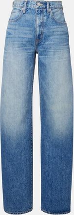 Slvrlake Denim Jeans barrel Cassie a vita alta