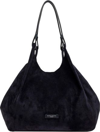 Gianni Chiarini Notturno Dua Suede Tote Bag