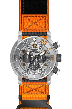 Invicta Coalition Forces 50093 Herenhorloge - Quartz Uurwerk - Roestvrij Staal met Zilveren Wijzerplaat - 50 mm