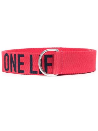 Dsquared2 slogan-print belt - women - Fabric - One Size