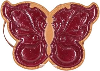 Louis Vuitton Pre-owned Conte de fees butterfly crossbody tas - Dames - Vintage Schoudertas - Rood - ONE Size - Leer - Vintage