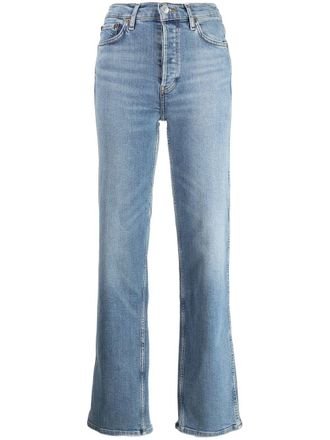 Re/Done high-rise loose jeans - Blue