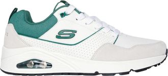 Skechers Retro One Sneakers voor Mannen - Heren - Sneakers - Wit - 46 EU - Polyester - Schoenen