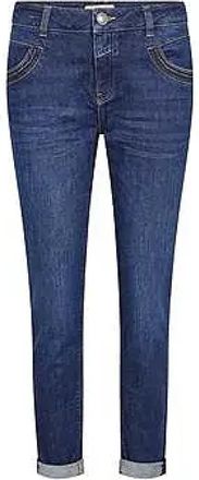 Mos Mosh Slim-fit Jeans - Dames - Skinny Jeans - Blauw - W27 L30 - Katoen - Jeans