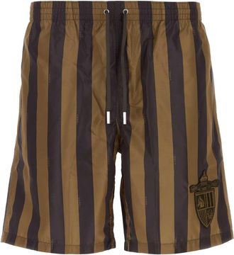 Fendi Printed Polyester Swimming Shorts