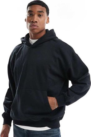 Only & Sons oversized hoodie in black